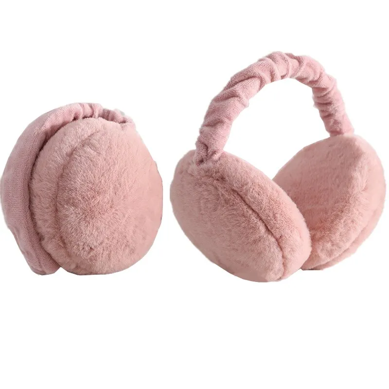 Creative Hamburger Warmer Ear Muffs Foldable Winter Head Hood Headband Earmuffs Outdoor Winter Accessories for Children Adults