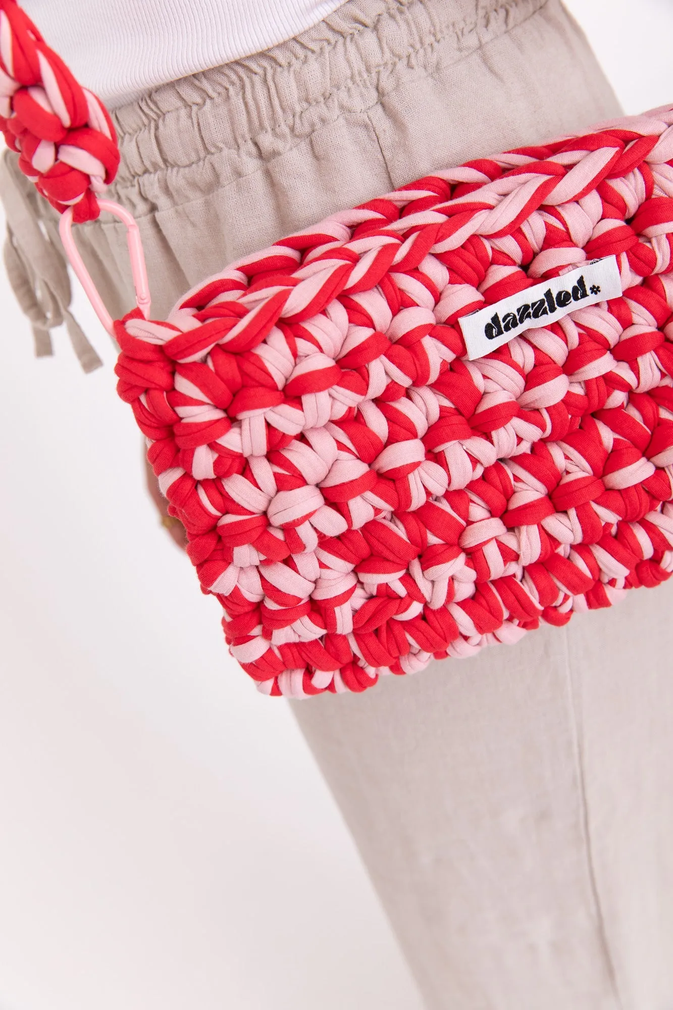 DAZZLED The Ella Bag Red Pink