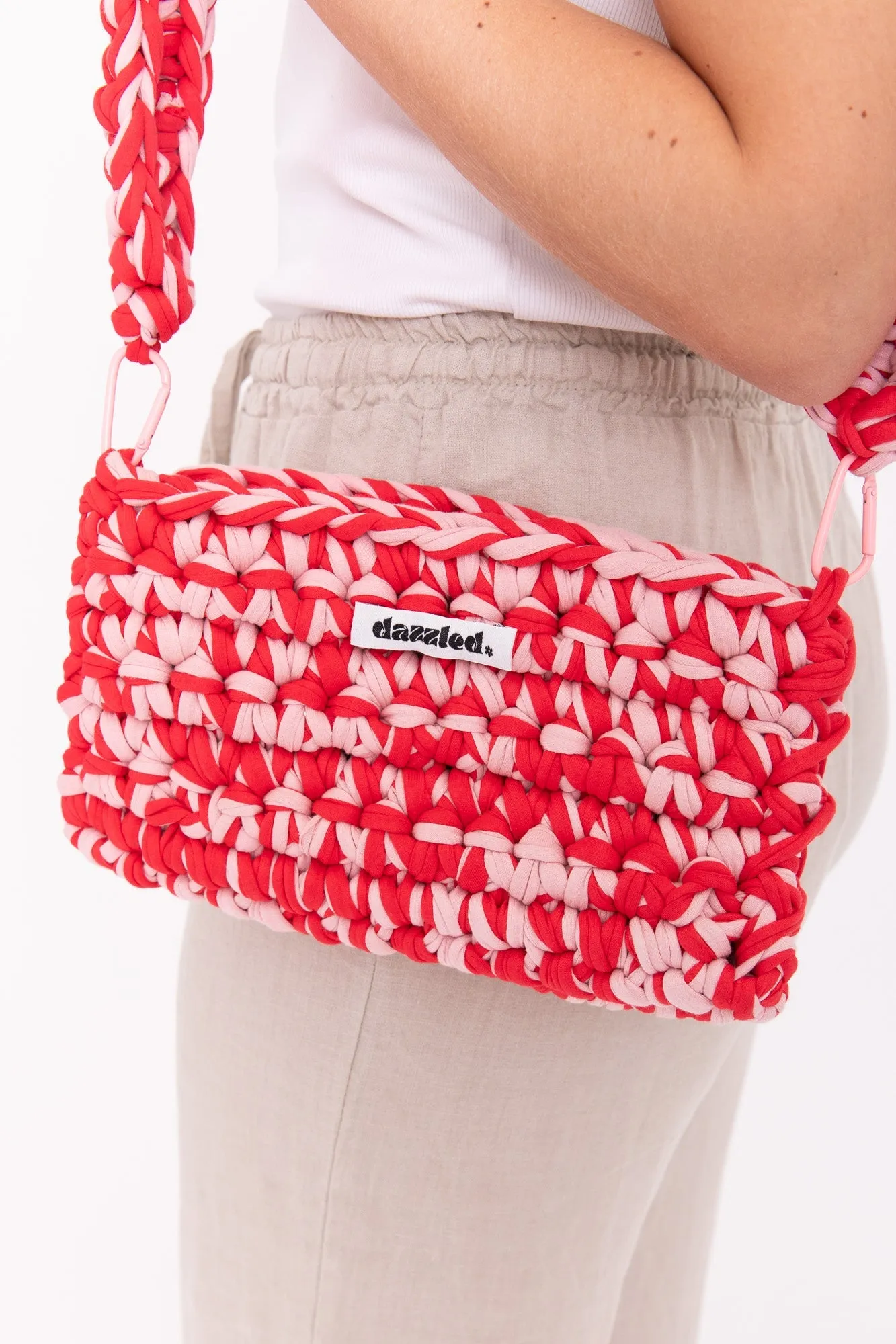 DAZZLED The Ella Bag Red Pink