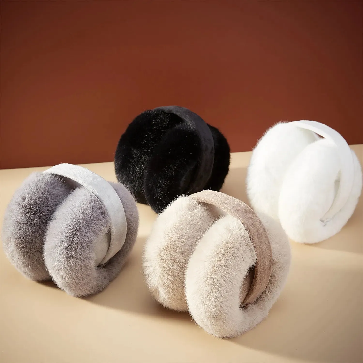 High Quality Faux Rabbit Fur Earmuffs