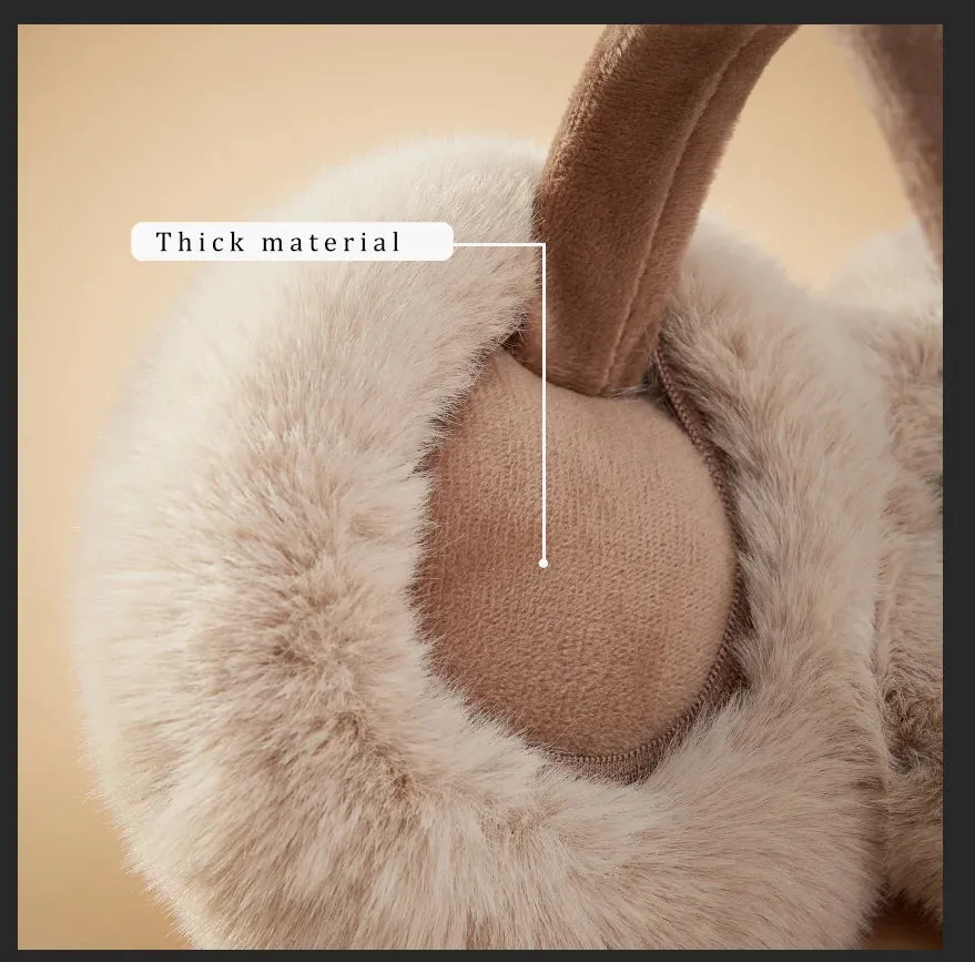 High Quality Faux Rabbit Fur Earmuffs
