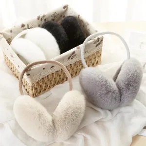 High Quality Faux Rabbit Fur Earmuffs