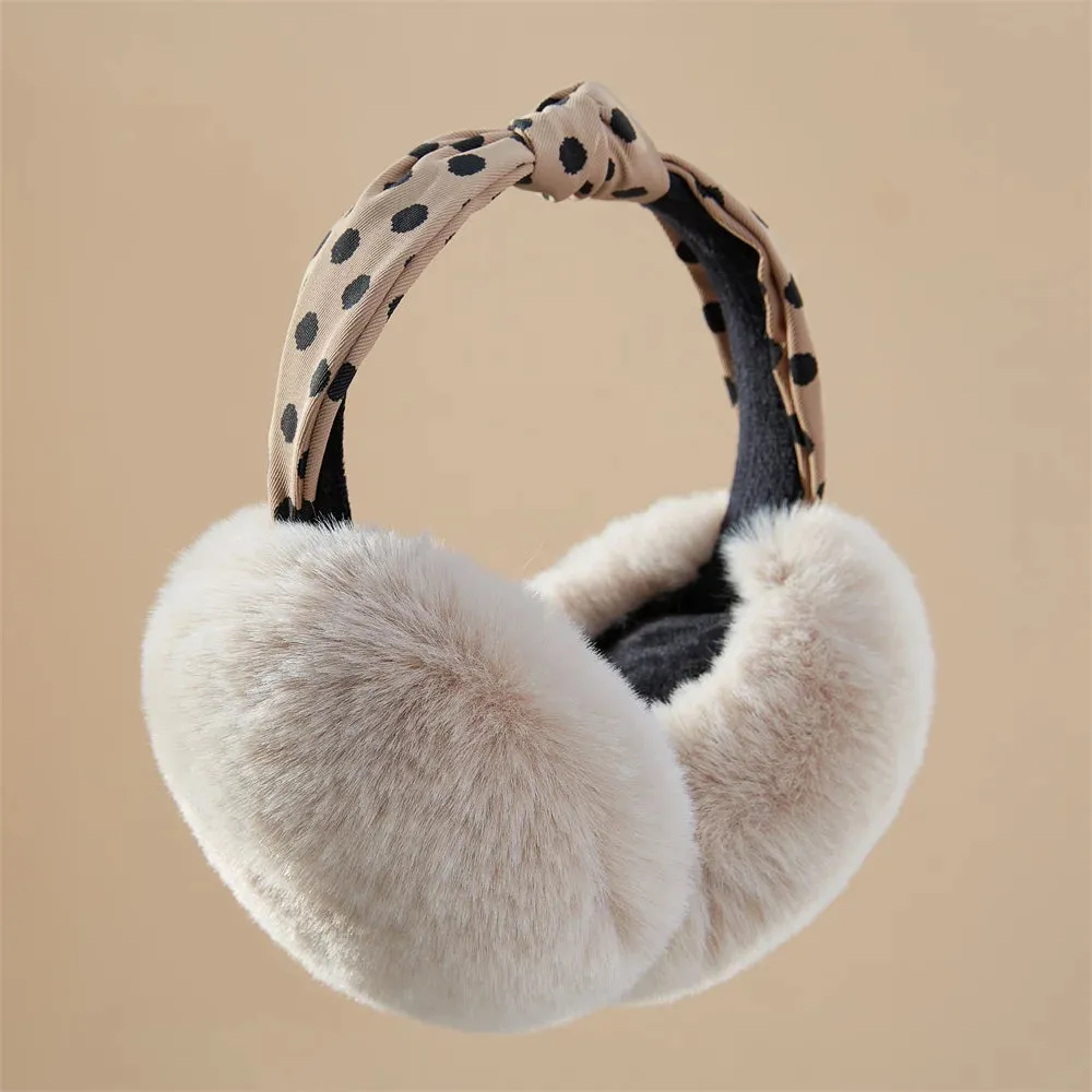 High Quality Faux Rabbit Fur Earmuffs