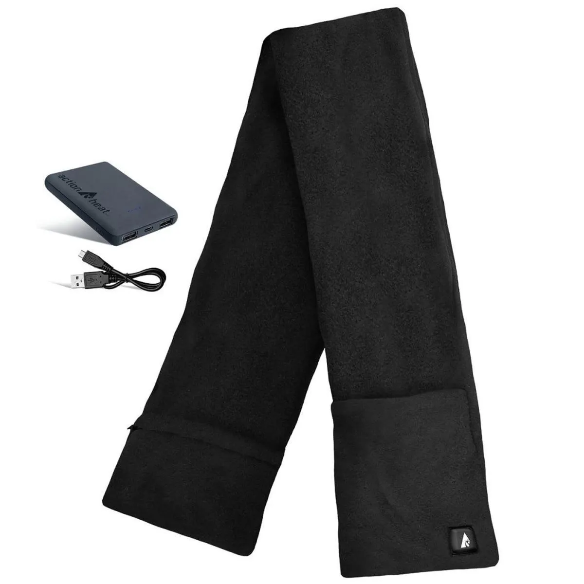 Open Box ActionHeat 5V Battery Heated Fleece Scarf